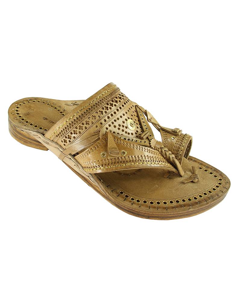 Typical kolhapuri heavy weight chappal