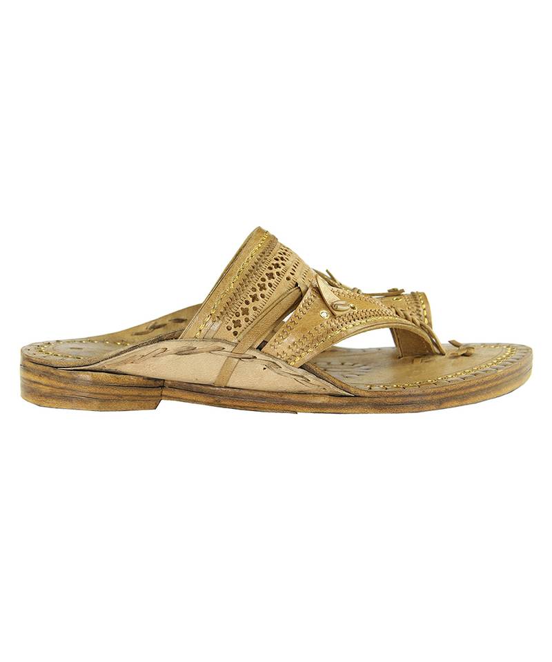 Typical kolhapuri heavy weight chappal