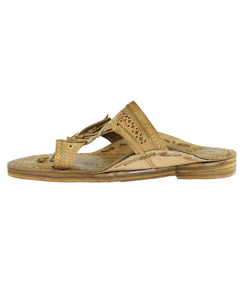 Typical kolhapuri heavy weight chappal