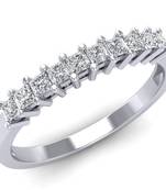 Micreation Brand New Cubic Zirconia Sterling Silver Ring Model No.MSR0003