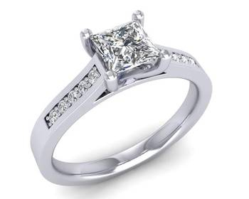 Micreation Brand New Cubic Zirconia Sterling Silver Ring Model No.MSR0004 2