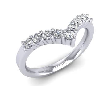 Micreation Brand New Cubic Zirconia Sterling Silver Ring Model No.MSR0005 1