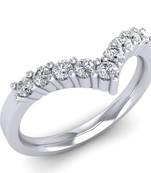 Micreation Brand New Cubic Zirconia Sterling Silver Ring Model No.MSR0005