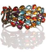 Vintage Peacock Cuff
