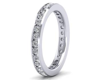Micreation Brand New Cubic Zirconia Sterling Silver Ring Model No.MSR0008 1