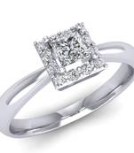 Micreation Brand New Cubic Zirconia Sterling Silver Ring Model No.MSR0012