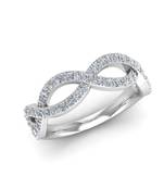 Micreation Brand New Cubic Zirconia Sterling Silver Ring Model No.MSR0019