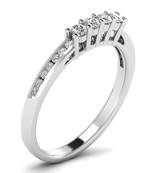 Micreation Brand New Cubic Zirconia Sterling Silver Ring Model No.MSR0026