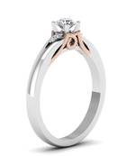 Micreation Brand New Cubic Zirconia Sterling Silver Ring Model No.MSR0031