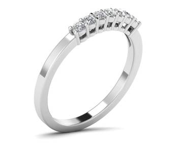 Micreation Brand New Cubic Zirconia Sterling Silver Ring Model No.MSR0047 1