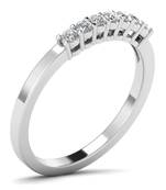 Micreation Brand New Cubic Zirconia Sterling Silver Ring Model No.MSR0047