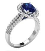 Micreation Brand New Cubic Zirconia Sterling Silver Ring Model No.MSR0050