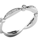 Micreation Brand New Cubic Zirconia Sterling Silver Ring Model No.MSR0053