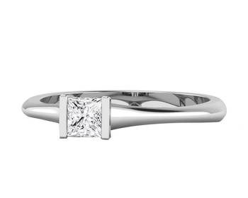 Micreation Brand New Cubic Zirconia Sterling Silver Ring Model No.MSR0056 1