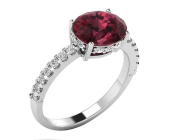Micreation Brand New Cubic Zirconia Sterling Silver Ring Model No.MSR0058 1