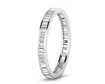 Micreation Brand New Cubic Zirconia Sterling Silver Ring Model No.MSR0061 1