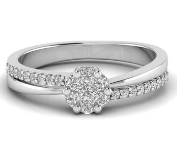 Micreation Brand New Cubic Zirconia Sterling Silver Ring Model No.MSR0064 1