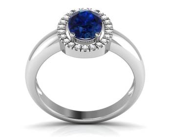 Micreation Brand New Cubic Zirconia Sterling Silver Ring Model No.MSR0068 1