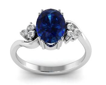 Micreation Brand New Cubic Zirconia Sterling Silver Ring Model No.MSR0071 1