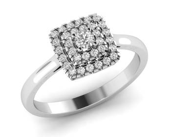 Micreation Brand New Cubic Zirconia Sterling Silver Ring Model No.MSR0078 1