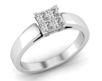 Micreation Brand New Cubic Zirconia Sterling Silver Ring Model No.MSR0079 1