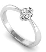 Micreation Brand New Cubic Zirconia Sterling Silver Ring Model No.MSR0084