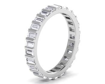 Micreation Brand New Cubic Zirconia Sterling Silver Ring Model No.MSR0091 1