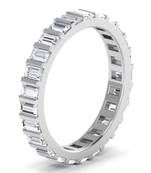 Micreation Brand New Cubic Zirconia Sterling Silver Ring Model No.MSR0091