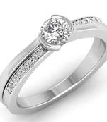 Micreation Brand New Cubic Zirconia Sterling Silver Ring Model No.MSR0094