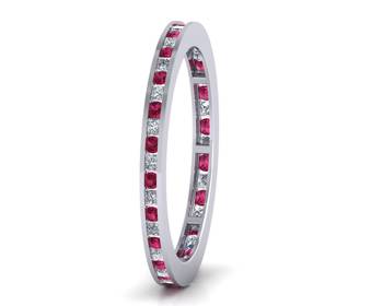 Micreation Brand New Cubic Zirconia Sterling Silver Ring Model No.MSR0113 2