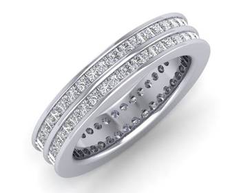 Micreation Brand New Cubic Zirconia Sterling Silver Ring Model No.MSR0115 1
