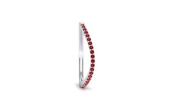 Micreation Brand New Cubic Zirconia Sterling Silver Ring Model No.MSR0116 2
