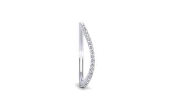Micreation Brand New Cubic Zirconia Sterling Silver Ring Model No.MSR0119 1