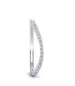 Micreation Brand New Cubic Zirconia Sterling Silver Ring Model No.MSR0119