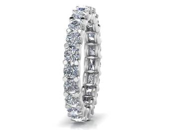 Micreation Brand New Cubic Zirconia Sterling Silver Ring Model No.MSR0125 1