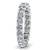 Micreation Brand New Cubic Zirconia Sterling Silver Ring Model No.MSR0125
