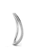 Micreation Brand New Cubic Zirconia Sterling Silver Ring Model No.MSR0129