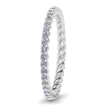 Micreation Brand New Cubic Zirconia Sterling Silver Ring Model No.MSR0130 2