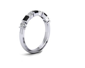 Micreation Brand New Cubic Zirconia Sterling Silver Ring Model No.MSR0131 2