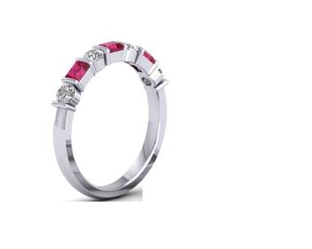 Micreation Brand New Cubic Zirconia Sterling Silver Ring Model No.MSR0133 2