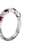 Micreation Brand New Cubic Zirconia Sterling Silver Ring Model No.MSR0134