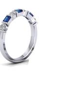Micreation Brand New Cubic Zirconia Sterling Silver Ring Model No.MSR0135