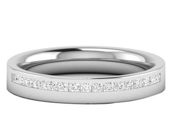 Micreation Brand New Cubic Zirconia Sterling Silver Ring Model No.MSR0142 2
