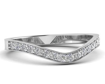 Micreation Brand New Cubic Zirconia Sterling Silver Ring Model No.MSR0144 1