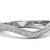 Micreation Brand New Cubic Zirconia Sterling Silver Ring Model No.MSR0144