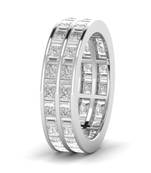 Micreation Brand New Cubic Zirconia Sterling Silver Ring Model No.MSR0146