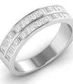 Micreation Brand New Cubic Zirconia Sterling Silver Ring Model No.MSR0147