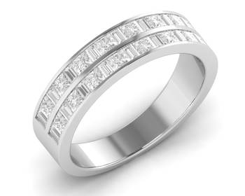 Micreation Brand New Cubic Zirconia Sterling Silver Ring Model No.MSR0147 2