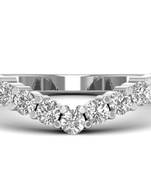 Micreation Brand New Cubic Zirconia Sterling Silver Ring Model No.MSR0155