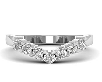 Micreation Brand New Cubic Zirconia Sterling Silver Ring Model No.MSR0155 2
